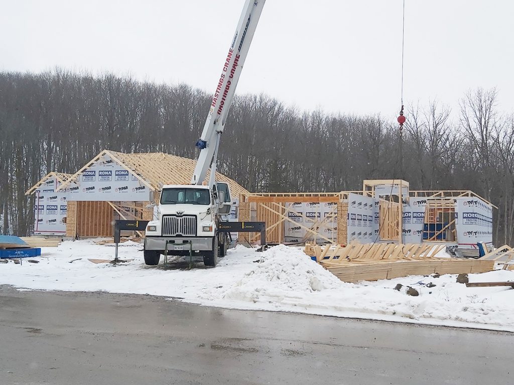 Phase 1 Woodlots Under Construction