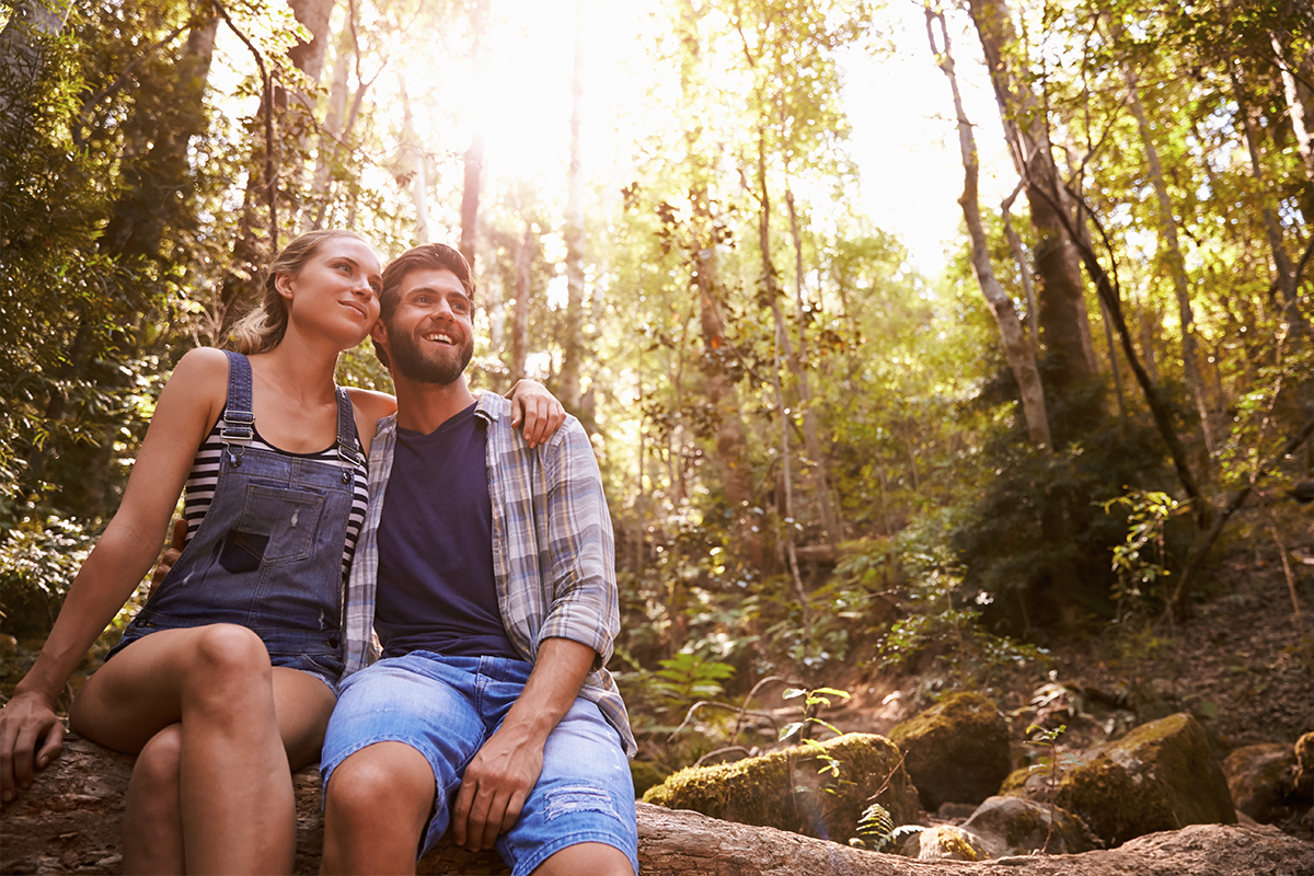Couple in Forest